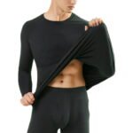 Men Thermal Inside Fleece Stretchable Trouser Shirt For Men - Image 3