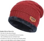 Woolen Knitted Beanie Cap Plus Neck Scarf Set for Men Women Girl Boy – Warm, Snow Proof - Image 15