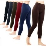 Women Stretchable Leggings Inside Velvet Fleece