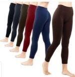 Women Stretchable Leggings Inside Velvet Fleece