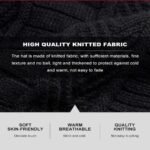 Woolen Knitted Beanie Cap Plus Neck Scarf Set for Men Women Girl Boy – Warm, Snow Proof - Image 7