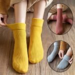 4 Pair New Fashion Winter Warm Warm Coral Thermal Fleece Fluffy Socks Premium Quality - Image 6