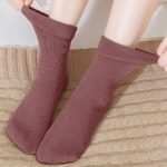 4 Pair New Fashion Winter Warm Warm Coral Thermal Fleece Fluffy Socks Premium Quality - Image 13