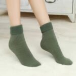 4 Pair New Fashion Winter Warm Warm Coral Thermal Fleece Fluffy Socks Premium Quality - Image 5