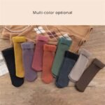 4 Pair New Fashion Winter Warm Warm Coral Thermal Fleece Fluffy Socks Premium Quality - Image 14