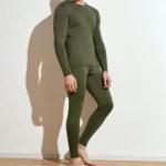 Men Thermal Inside Fleece Stretchable Trouser Shirt For Men - Image 7