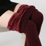 Women Stretchable Leggings Inside Velvet Fleece - Image 3