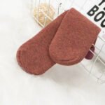 4 Pair Kids Winter Thermal Cashmere Wool Socks - Image 3