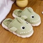 Girls Winter Soft Shark Fish Slippers - Image 5