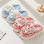 Winter Plush Soft Kitty Slippers - Image 3