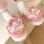 Winter Plush Soft Kitty Slippers