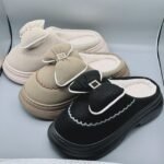 Women Winter Bow Slippers - Image 2