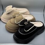 Women Winter Bow Slippers