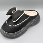 Women Winter Bow Slippers - Image 5