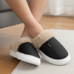 Premium Men Fur Leather Slippers