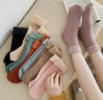 4 Pair Winter Woolen Coral Thermal Fleece Socks