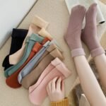 4 Pair Winter Woolen Coral Thermal Fleece Socks