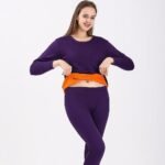 Winter Warm Thermal Inside Thin Velvet Fleece Trouser Shirt - Image 6