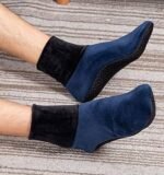 1 Pair Kids Winter Non-Slip Indoor Floor Socks Soft Home Velvet Slipper Socks - Image 3