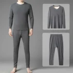 2 Pc GERMAN CASHMERE WOOL Premium Quality Thermal Inside Thick German Cashmere Wool Suit - Image 5
