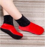 1 Pair Kids Winter Non-Slip Indoor Floor Socks Soft Home Velvet Slipper Socks - Image 7