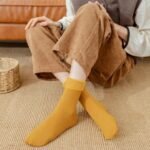 1 Pair New Fashion Winter Warm Warm Coral Thermal Fleece Fluffy Socks Premium Quality - Image 8