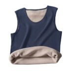LAMB WOOL Imported Stretchable Thermal Lamb Wool Fleece Lined Camisole Vest - Image 7