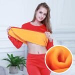 Winter Warm Thermal Inside Thin Velvet Fleece Trouser Shirt - Image 8