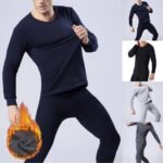Brown Innerwear Thermal Inside Fleece Stretchable Trouser Shirt - Image 4