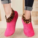 1 Pair Women Warm Non-Slip Indoor Floor Socks Soft Home Velvet Slipper Socks - Image 10