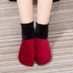 1 Pair Kids Winter Non-Slip Indoor Floor Socks Soft Home Velvet Slipper Socks - Image 8