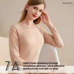 Women ACRYLIC Thermal Wear Full Suit- Deep Neck - Image 8