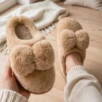 Bow Bliss-Fluffy Bow Slipper for Women - Image 7